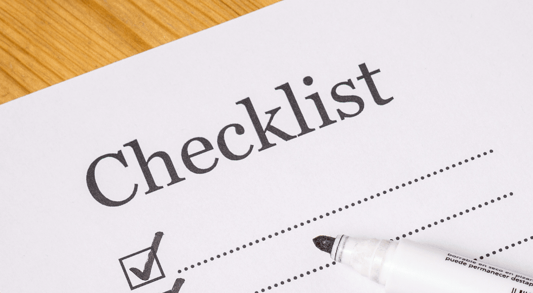 Checklist paper